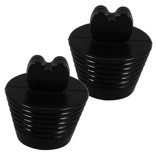 Produktbild: jojofuny Silicone Bath Herzförmiger Silikon-badewannenstöpsel Vielseitiger Abflussstopfen Für Badewanne Und Waschbecken Installieren Aus Hochtemperaturbeständigem Silikon Für Jedes