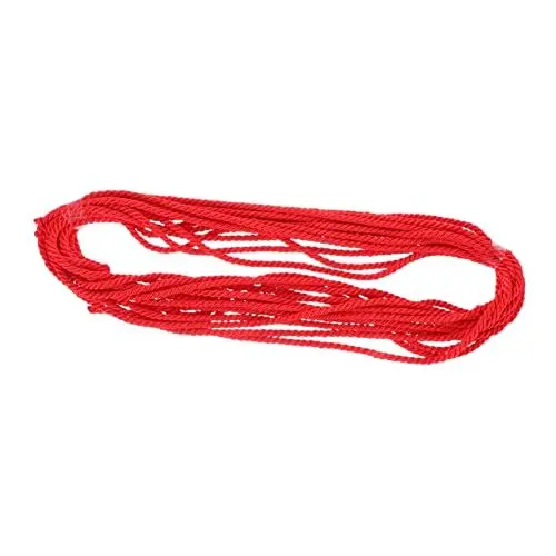 Produktbild: jojofuny Balkenseil geflochtenes Polyesterseil Jute-Schnur-Seil Makramee-Schnur farbige Schnur DIY Seil Handwerk Machen Seil dekorative Seile Quaste Kordelzug dekoratives Seil Kunsthandwerk