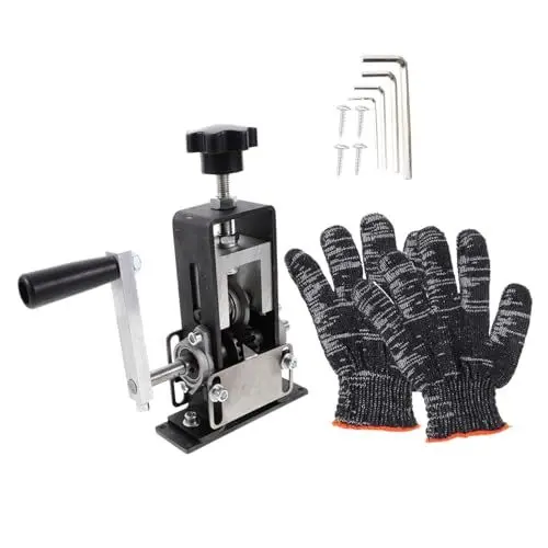 Produktbild: jojofuny Kupferdraht Elektriker Werkzeug Drahtschneider Kabel Maschine Manuelle Abisolierwerkzeug