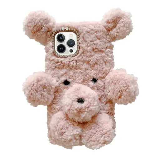 Produktbild: jojofuny Handyhülle handyschutz hülle für Nothing Phone Charming Handytasche mit Bärenmotiv Handy schutzfolie Telefonschutz Handyschale TPU-Cartoon-Telefonkasten Handbuch Schutzfilm Mädchen