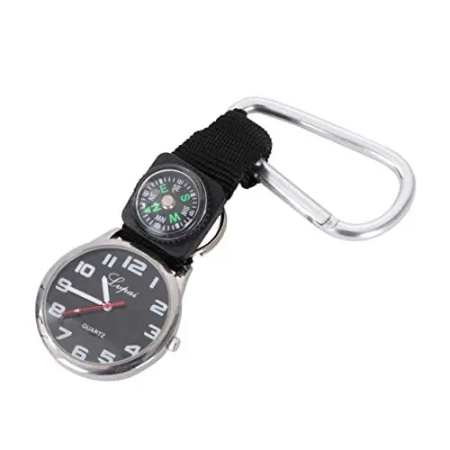 Produktbild: jojofuny Herrenuhren Männer Sehen Pflege Geschenke Männer Geschenke Uhr Für Männer Kompass Uhren Taschenuhren Für Herren Kompass Uhr Bergsteigeruhr Ansteckuhr Anschauen Trend Taschenuhr