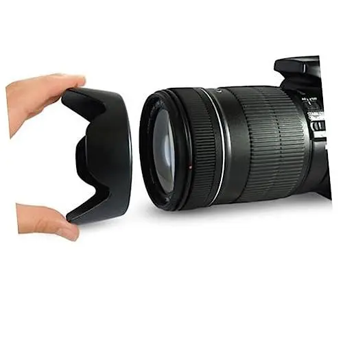 Produktbild: jojofuny Universeller DSLR Kamera Objektivschutz Mit Einfachem Einbau Für Olympus Weitere Standard-DSLR-objektive Schützt Vor Stößen Blendung Und Unerwünschtem Licht