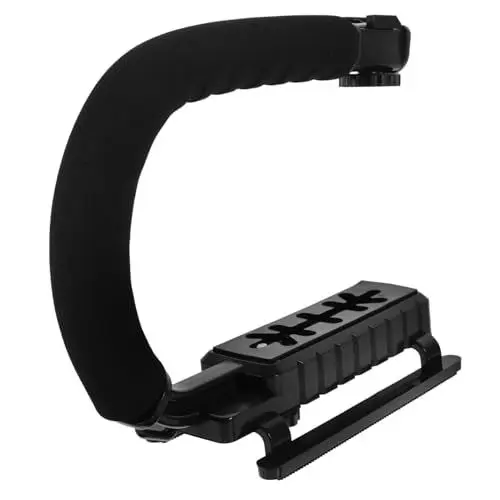 Produktbild: jojofuny Gimbal-stabilisator Für Tragbare Kamera Handgriff U-typ Einzelne Blitzschuhhalterung