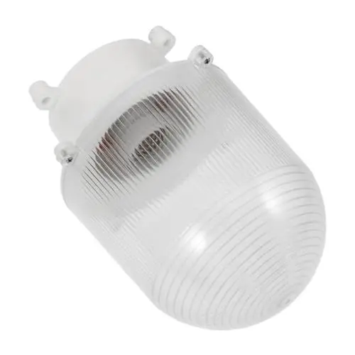 Produktbild: jojofuny Wasserdichter Lampenschirm für Kühllager Stabile Deckenlampenfassung Praktischer Lampensockel für Feuchte Umgebungen Langlebig und Installieren für Werkstätten Badezimmer und Außenbereiche