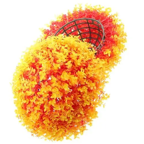 Produktbild: jojofuny Künstliche Buchsbaumkugel Graskugel Pflanzenkugel Kunststoff Buchsbaum Kugel Echt Eukalyptus Kranz Girlande Buchskugel Weihnachten Garten Deko Wohnzimmer Wanddeko Hochzeit Hängedeko