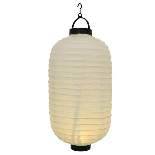 Produktbild: jojofuny Led Papier Japanische Laternen Garten Chinesische Lampions Papierlaterne Papierlampe für Outdoor Draußen Sushi Restaurant Hängende Lampen Dekoration
