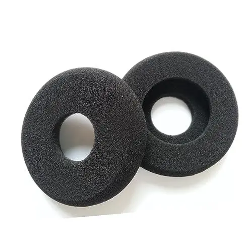 Produktbild: jojofuny Ohrpolster Für Kopfhörer Sr60/sr80/sr125/sr225 Kompatible Ohrpolster Komfortables Schaumstoff-Design Schwarz