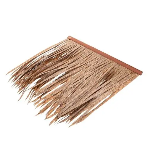 Produktbild: jojofuny Künstliches Strohdach Für Den Garten Lebensechtes Strohdachdekor Strohplatte Rustikales Strohdachornament Wartung Strohdachschatten
