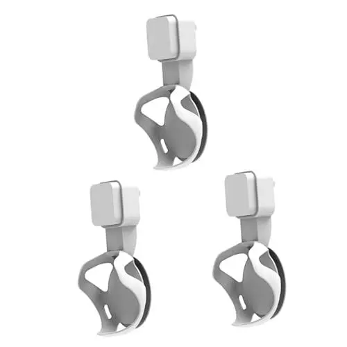 Produktbild: jojofuny Steckdose Wandhalterung 3st Kleiderbügelständer Wand Lautsprecher Halter Lautsprecherständer Wandhalterung Halter Montieren Steckdose Weiß Netzteil Regalhalter Für Wandsteckdosen