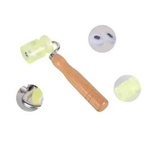 Produktbild: jojofuny Nahtroller-werkzeug Tapezierwerkzeug für Zuhause Holzdruckrad Flacher Nahtroller Handauftragswerkzeug Einfach Zu Bedienen