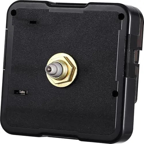 Produktbild: jojofuny Quarzuhrwerk FüR Wanduhr, Lautloses Uhrwerk, Batteriebetrieben, DIY Uhrwerk Ersatzteil, Mechanismus FüR Heimwerken