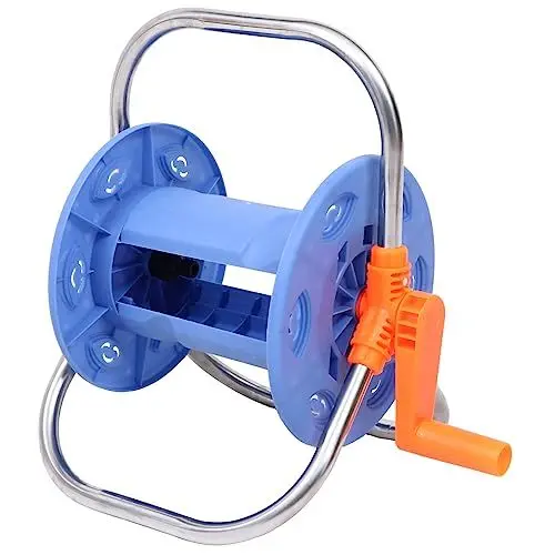 Produktbild: jojofuny Wickelrahmen für Wasserrohre Schlauchaufroller für gartenschlauch wandhalterung gartenschlauch halterung Gartenschlauchtrommel Schlauchaufbewahrung