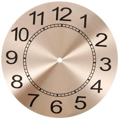 Produktbild: jojofuny Zifferblatt bastelmaterial bastel Materialien Wanduhr-Panel Uhrenbausatz Zifferblätter Ziffernblätter zum Basteln wählen handgefertigte Materialien stehende Uhr
