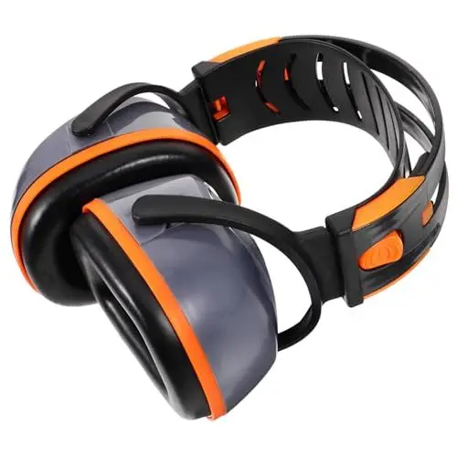 Produktbild: jojofuny schalldichte Ohrenschützer Gehörschutz für die Werkstatt Ohrenschützer zur Lärmreduzierung Ohrenschützer für Männer Headset verstellbarer Ohrenschützer Gehörschutz-Kopfhörer Abs