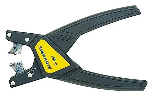 Produktbild: JOKARI®original Abisolierzange 616² zum Abisolieren von flexiblen und massiven PVC Leitern und Drähten 6 bis 16mm², Art.Nr. 20090