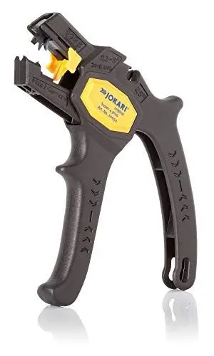 Produktbild: Heinz Hesse Jokari Abisolierzange Super 4 Plus (inkl. Seitenschneider, für Leiterquerschnitte von 0,2-6mm², Längenanschlag verstellbar 5-15 mm, Griff ergonomisch, Klingen auswechselbar) 460100, Other