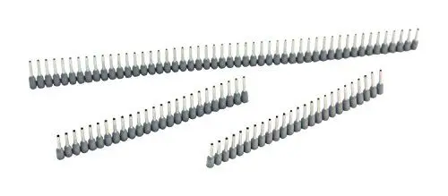 Produktbild: Jokari Aderendhülsen 0,75 End Sleeves, 10 Streifen mit 50 Hülsen Stück, 60175