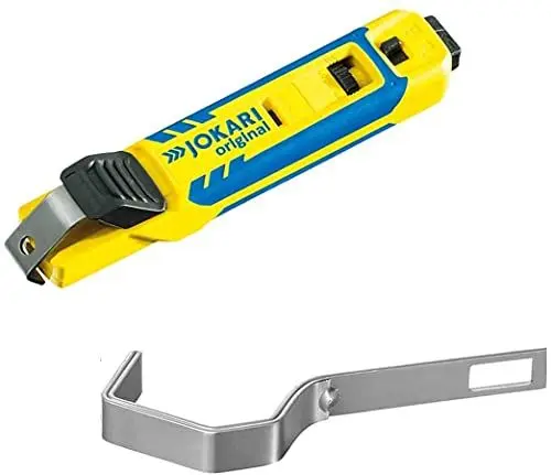 Produktbild: JOKARI®original Kabelmesser System 4-70 zum Abisolieren von Rundkabel (z.B.NYM/NYY) 8 bis 35mm Ø, Art.Nr. 70000…