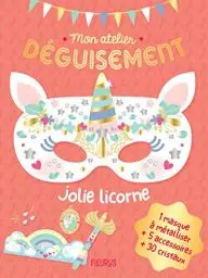 Produktbild: Jolie licorne: Avec 1 masque à métalliser + 5 accessoires + 30 cristaux