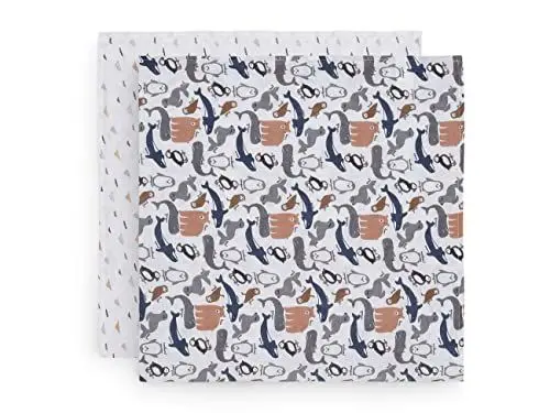 Produktbild: Jollein Mullwindeln Polar 115x115 cm - 2 Stück