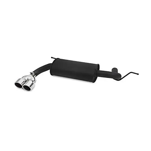 Produktbild: JOM Car Parts & Car Hifi GmbH 89090 Stahl-Endschalldämpfer mit 2X 76mm Endrohren gerade