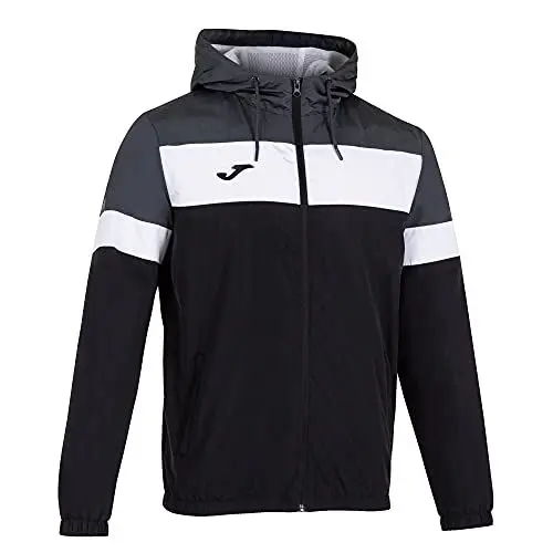 Produktbild: Joma Crew IV Herren Regenjacke, Schwarz/Anthrazit, 4XS