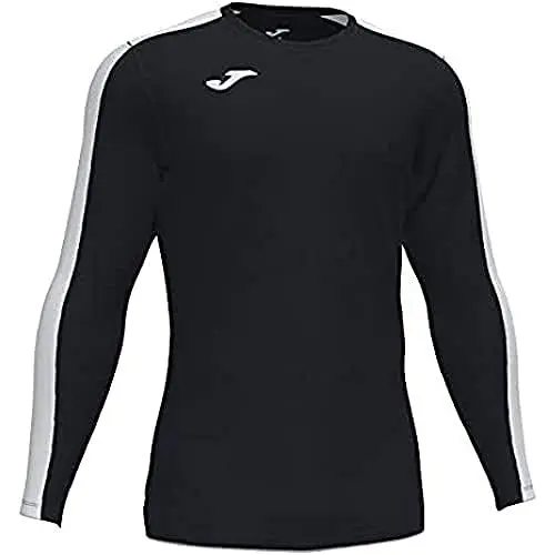 Produktbild: Joma Herren Academy Langarm T Shirt, Schwarz-weiss, S EU
