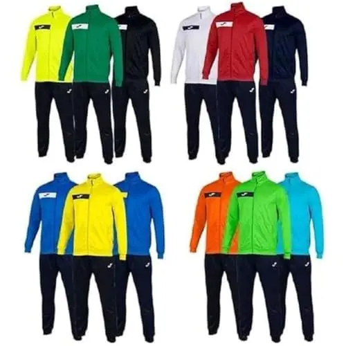 Produktbild: Joma Herren Columbus Trainingsanzug, Grün/Schwarz, M