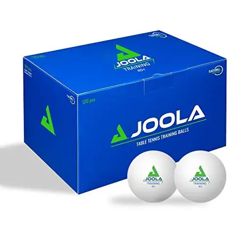 Produktbild: JOOLA 44230 Tischtennisbälle TRAINING 40+ Tischtennis Bälle 120er Karton, Weiss