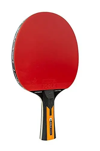 Produktbild: JOOLA 54190 Tischtennisschläger CARBON CONTROL - ITTF zugelassener Tischtennis-Schläger für Fortgeschrittene Spieler - Carbowood Technologie