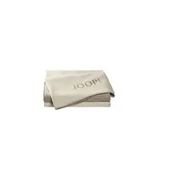 Produktbild: Joop! Plaid Decke Uni Doubleface Ecru-Feder Baumwolle/Dralon, Maße: 200cm x 150cm, 693426