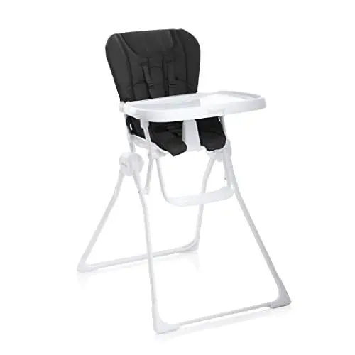 Produktbild: Joovy Nook Hochstuhl, Baby-Hochstuhl, kompakt zusammenklappbar, aufklappbares Tablett, leicht zu reinigen, platzsparend,, schwarz