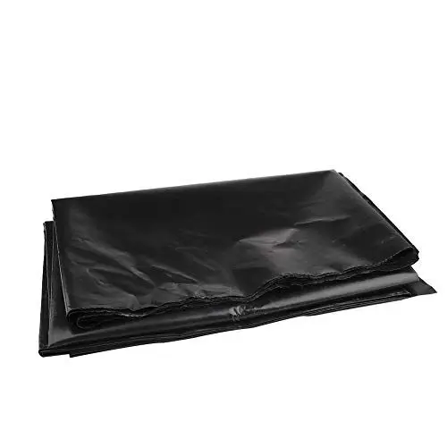 Produktbild: Teahutty Teichfolie, Schwarz, HDPE, Wasserdicht, Weich, Pool-Teichfolie, UV-beständig, Teichfolie für Fischteich, Wasserspiele, Gartenbrunnen, Wasserfälle(2,5 * 3M)