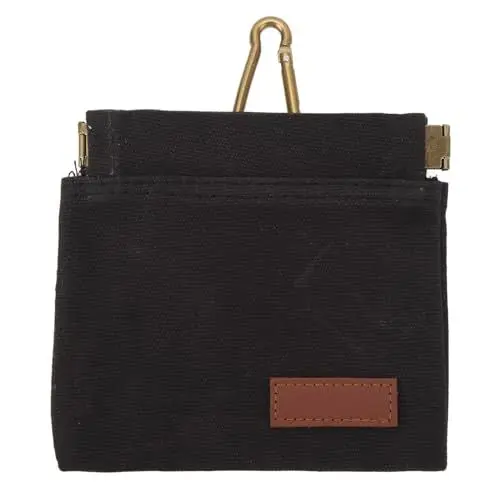 Produktbild: JOROBURO Hunde-Treat-Trainings Beutel, Hunde-Treat-Tasche mit Taillen Clip, Hunde Trainings Beutel mit Großer Kapazität, Hunde Trainings Tasche für das Gehen Im Freien(Schwarz)