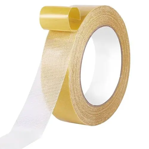 Produktbild: Jortmrd 3cmx20m Teppichklebeband Doppelseitig Klebeband Gewebe Doppelklebeband Extra Stark für Teppich Gewebeband Dünn Teppichverlegeband Rückstandslos