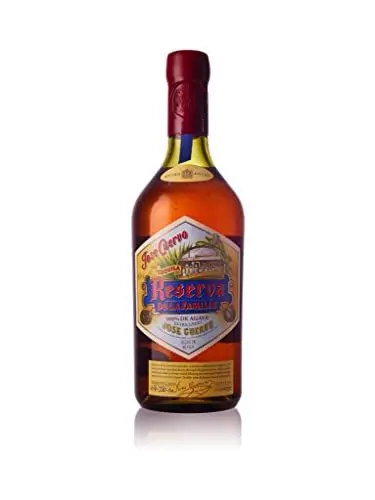 Produktbild: Jose Cuervo Reserva de la Familia Tequila Mexico (1 x 0,7 l) – mexikanischer Tequila aus blauer Agave mit 38 % Vol.