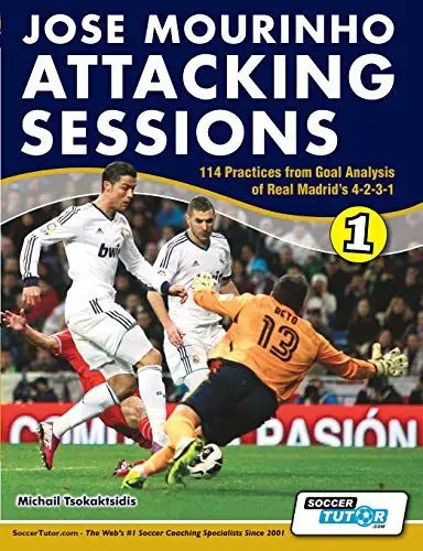 Produktbild: Jose Mourinho Attacking Sessions - 114 Practices from Goal Analysis of Real Madrid's 4-2-3-1
