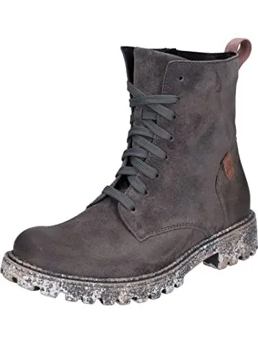 Produktbild: Josef Seibel Damen Combat Boots Marta 02,Weite G (Normal),Wechselfußbett,uebergangsstiefel,schnürstiefel,Stiefel,Grau (Asphalt-Kombi),43 EU