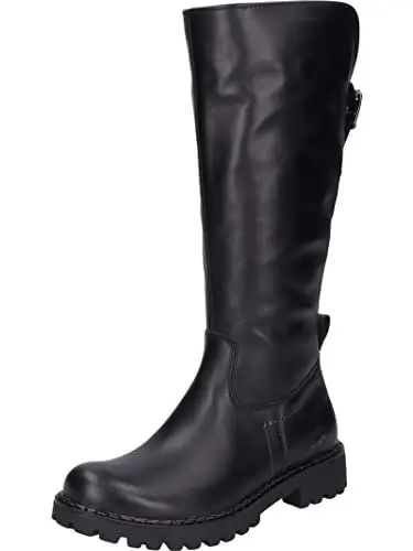 Produktbild: Josef Seibel Damen Klassische Stiefel Marta 15,Weite G (Normal),Wechselfußbett,langschaftstiefel,reißverschluss,schwarz,40 EU