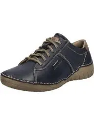 Produktbild: Josef Seibel Damen Low-Top Sneaker Felicia 02,Weite G (Normal),Wechselfußbett,Laufschuhe,schnürschuhe,schnürer,Ocean-Kombi,39 EU