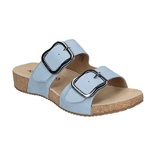 Produktbild: Josef Seibel Damen Plateausandalen Tonga 64, Frauen Sandalen,Weite G (Normal),Women's,Woman,Ladies,Sommerschuhe,Blau (SkyBlue),42 EU