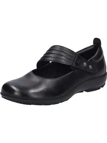 Produktbild: Josef Seibel Damen Riemchenballerinas Charlotte 03,Weite G (Normal),Slip-ons,spangenballerinas,Mary-Jane,Ballerinen,Black-Black,36 EU
