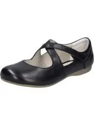 Produktbild: Josef Seibel Damen Riemchenballerinas Fiona 72, Frauen Flats,Weite G (Normal),Ballerina-Schuhe,Ballett-Schuhe,flach,schwarz,38 EU