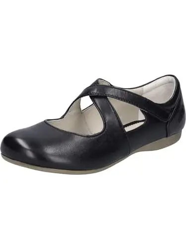 Produktbild: Josef Seibel Damen Riemchenballerinas Fiona 72, Frauen Flats,Weite G (Normal),Ballerina-Schuhe,Ballett-Schuhe,flach,schwarz,38 EU