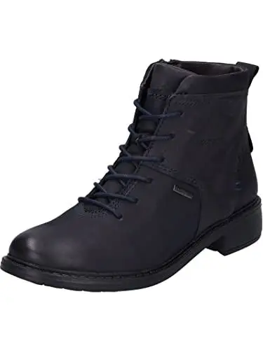 Produktbild: Josef Seibel Damen Schnürstiefeletten Selena 50,Weite G (Normal),Wechselfußbett,wasserdicht,halbstiefel,Kurzstiefel,Ocean,38 EU
