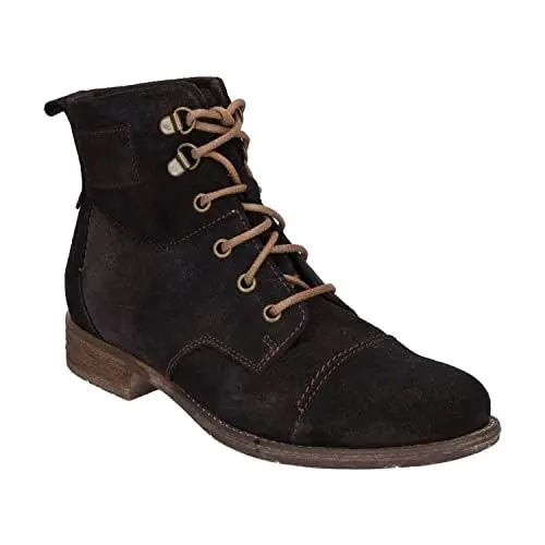 Produktbild: Josef Seibel Damen Schnürstiefeletten Sienna 17,Weite G (Normal),lose Einlage,übergangsschuhe,Lady,Ladies,Boots,Stiefel,Rot (Bordeaux),40 EU / 6.5 UK