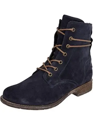 Produktbild: Josef Seibel Damen Schnürstiefeletten Sienna 70,Weite G (Normal),Wechselfußbett,uebergangsstiefel,schnürboots,Boots,Blau (Ocean),39 EU