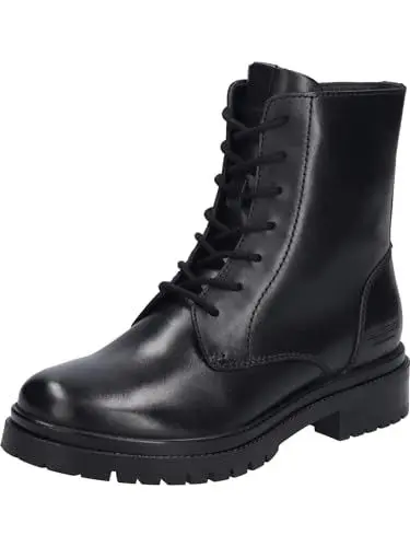 Produktbild: Josef Seibel Damen Schnürstiefeletten Stacey 07,Weite G (Normal),Wechselfußbett,reißverschluss,Stiefel,Bootee,Booties,schwarz,40 EU