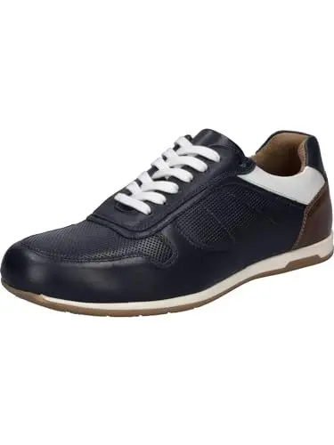 Produktbild: Josef Seibel Herren Low-Top Sneaker Colby 01,Weite G (Normal),Wechselfußbett,straßenschuhe,Strassenschuhe,Sportschuhe,Ocean,43 EU