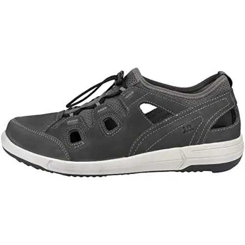Produktbild: Josef Seibel Herren Low-Top Sneaker Enrico 22,Weite G (Normal),Wechselfußbett,Sportschuhe,Freizeitschuhe,Grau (Granit-Kombi),41 EU / 7 UK